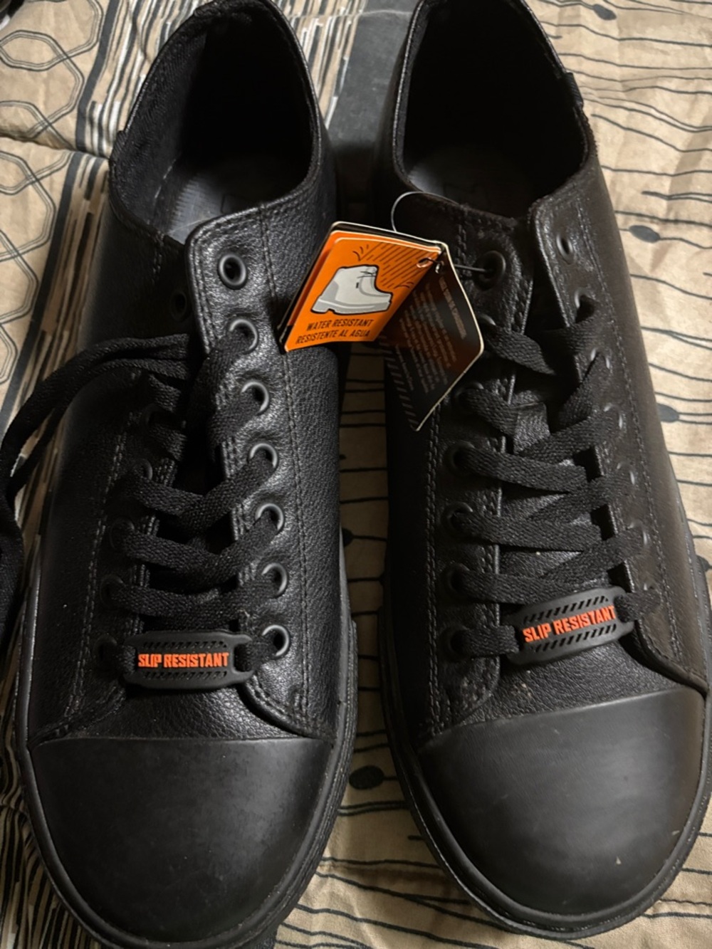 Lugz Pro-Tech Women’s Black Slip-Resistant Casual Sneakers